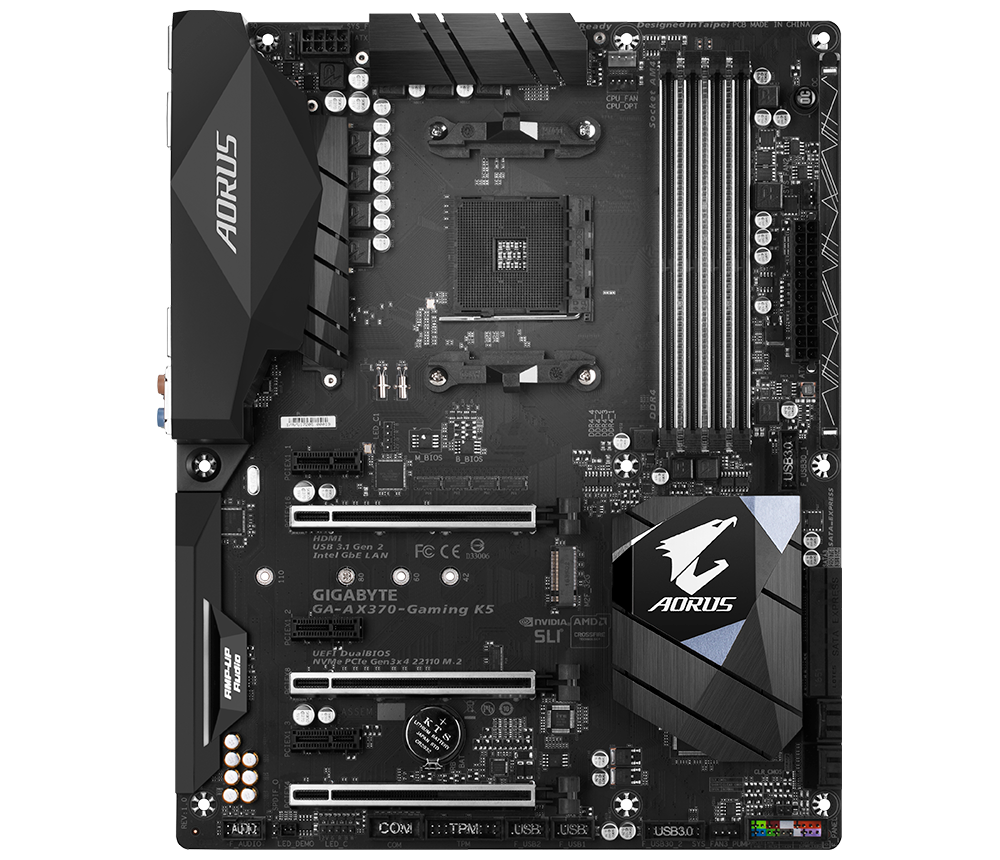 مادربرد گیگابایت مدل GIGABYTE X370 AORUS Gaming K5