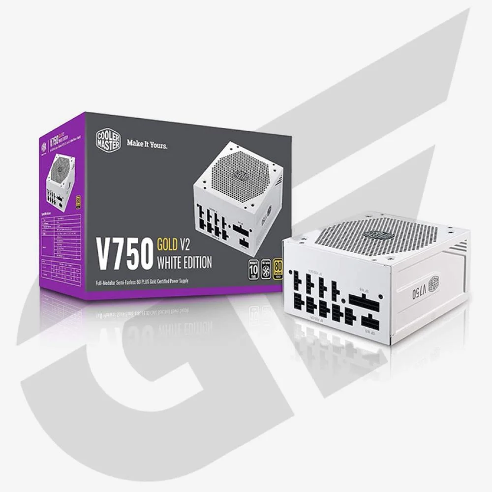 پاور کامپیوتر ظرفیت 750 وات کولر مستر مدل MWE 750 WHITE