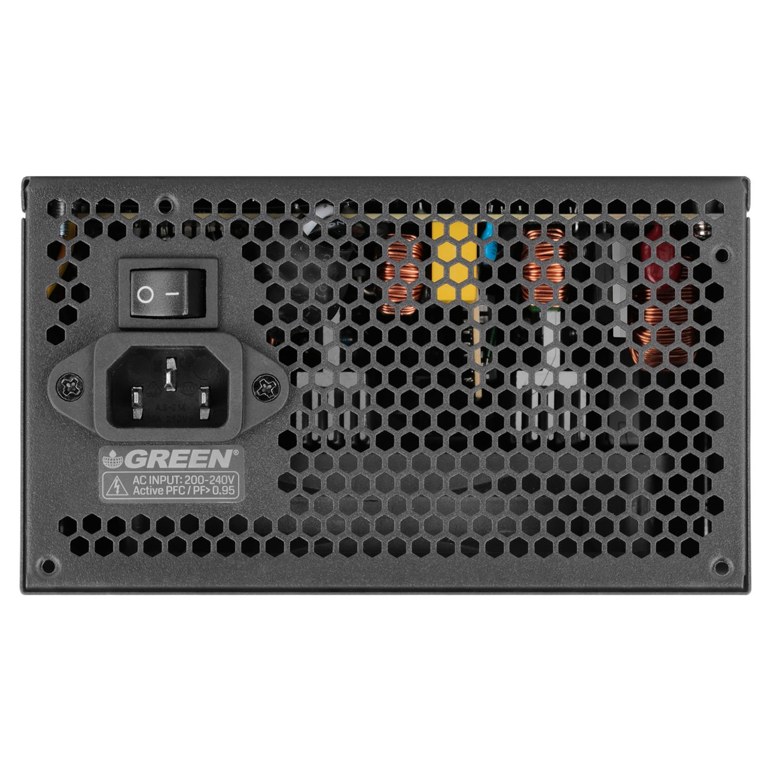 پاور کامپیوتر ظرفیت 600 وات گرین مدل Green GP600A-GED ECO