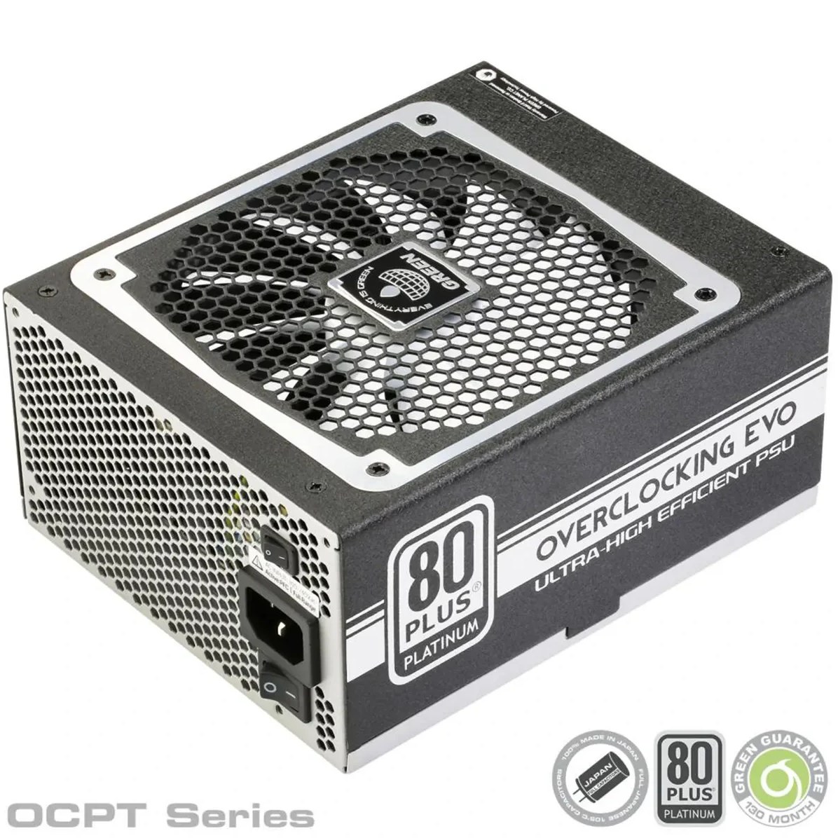 پاور کامپیوتر ظرفیت ۸۵۰ وات گرین مدل GP850B-OCPT PLUS Platinum 80