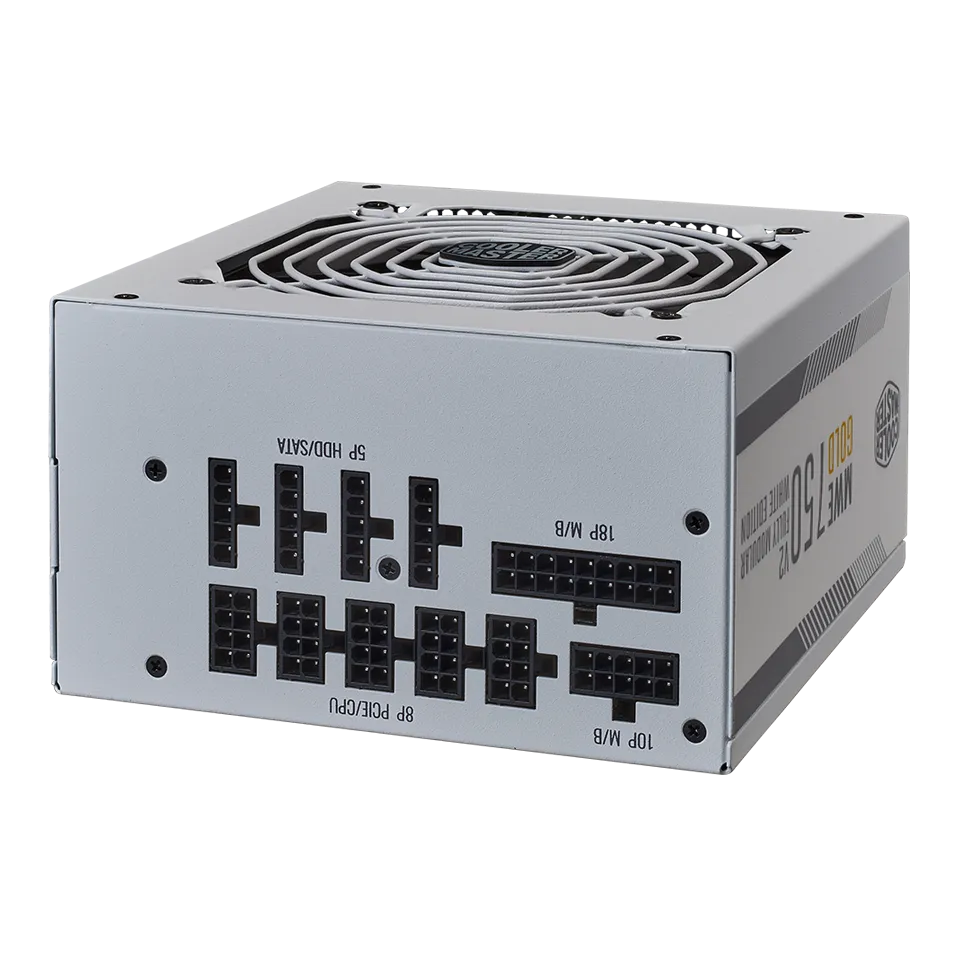 پاور کامپیوتر ظرفیت 750 وات کولر مستر مدل MWE 750 WHITE